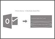 ANSI PST file in latest version of Outlook