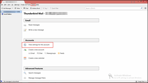 mozilla thunderbird vs outlook