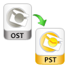 Convert OST File to PST format