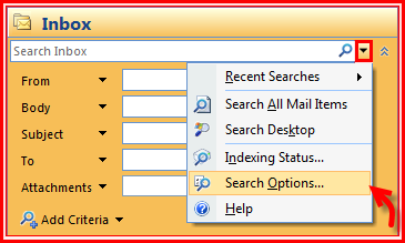 search options
