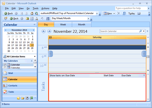 Create & Manage Daily Task Planner in MS Outlook