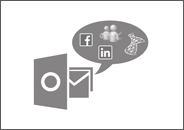 view Outlook Social Connector