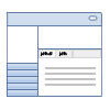Outlook Style Interface