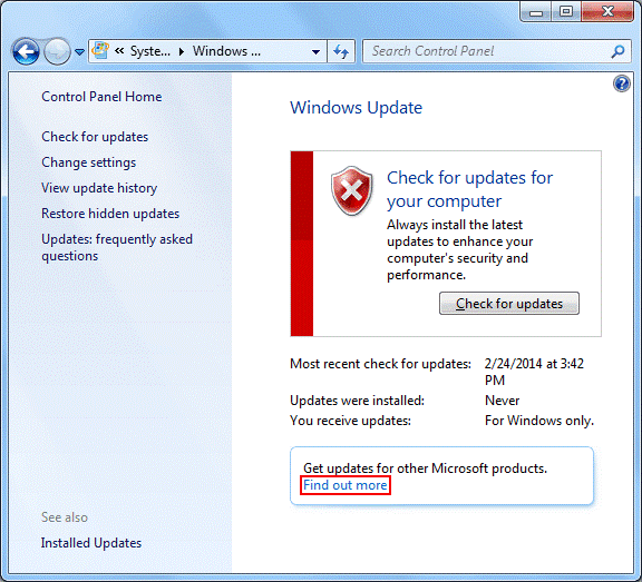update outlook version update outlook version